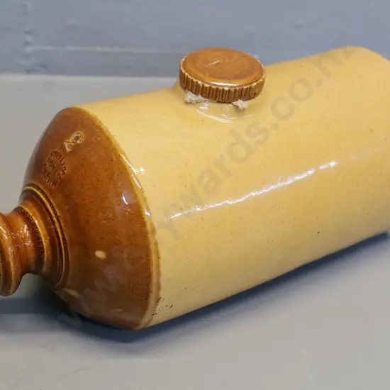 ceramic hot water bottle, Milton Pottery, condition very good, L - 260