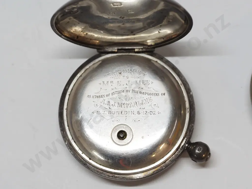 2 silver pocket watches both need attention Image 1++