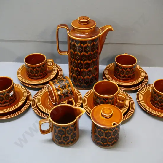 retro Hornsea Heirloom 21-piece coffee set - coffee pot H-250