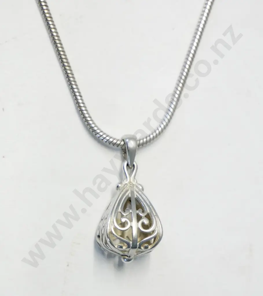 silver necklace chain stamped 925 Image 1++
