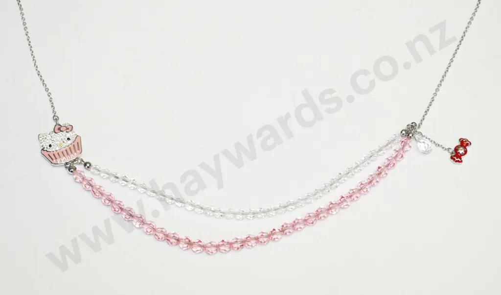 Swarovski Hello Kitty necklace Image 1++