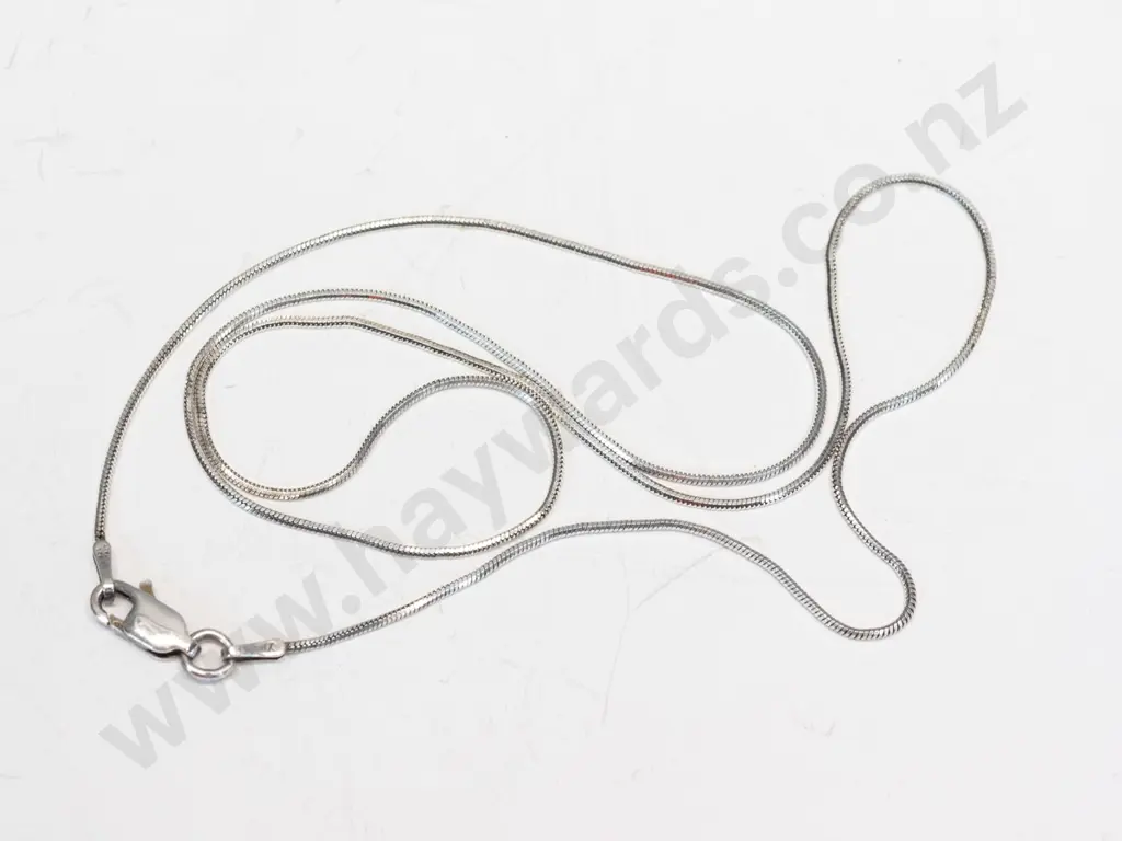 silver fine chain stamped 925 Image 1++
