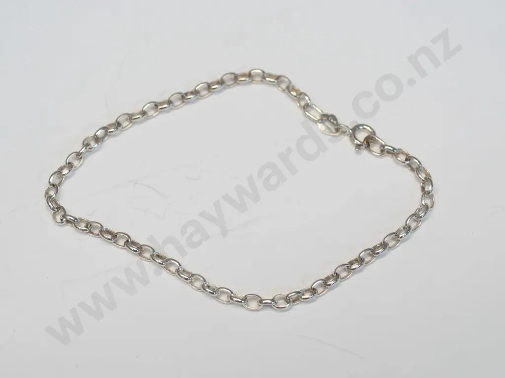 silver chain bracelet stamped 925 Image 1++