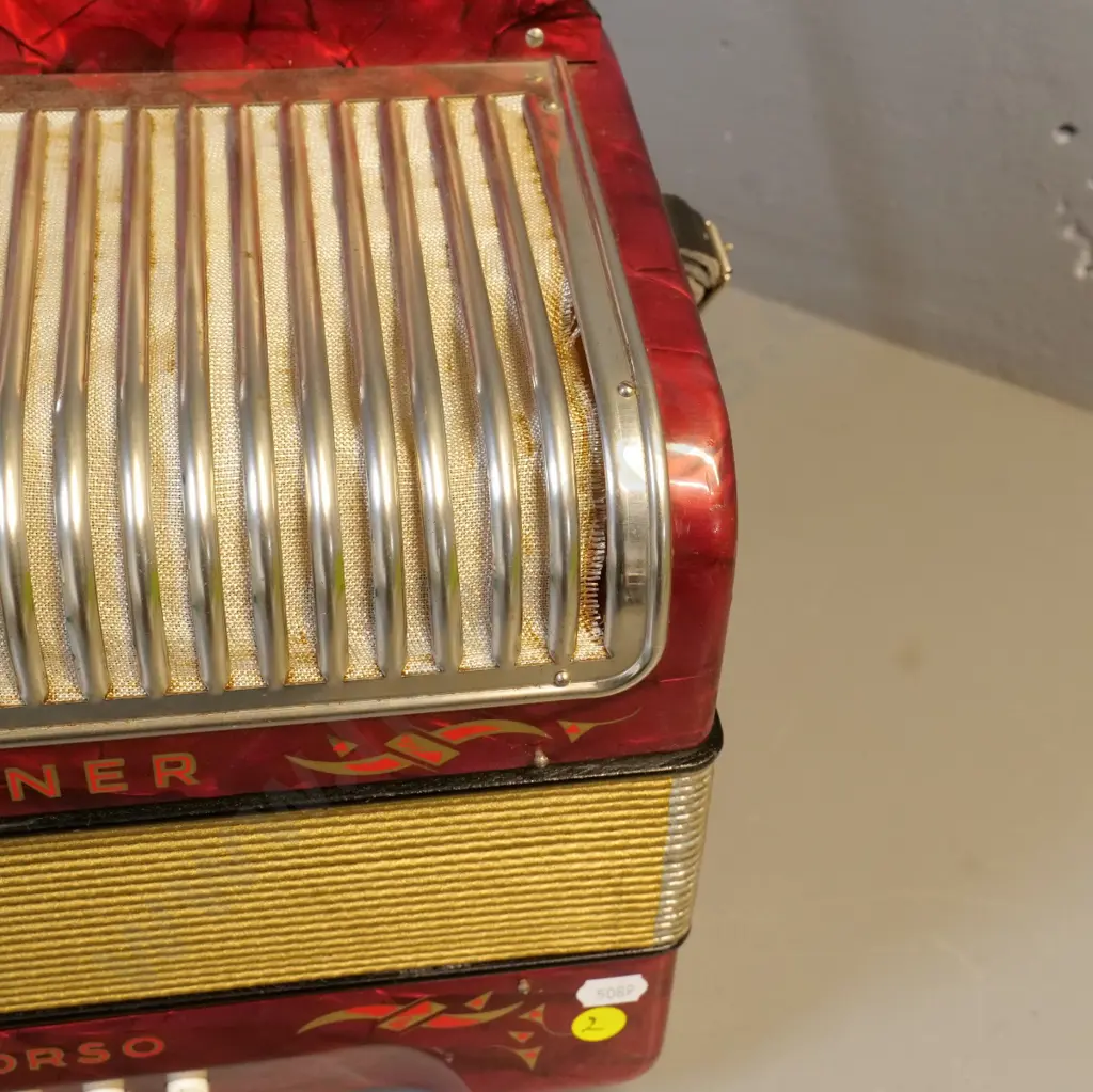 Hohner Corso button accordion H-340 W-310 D-190 Image 1++