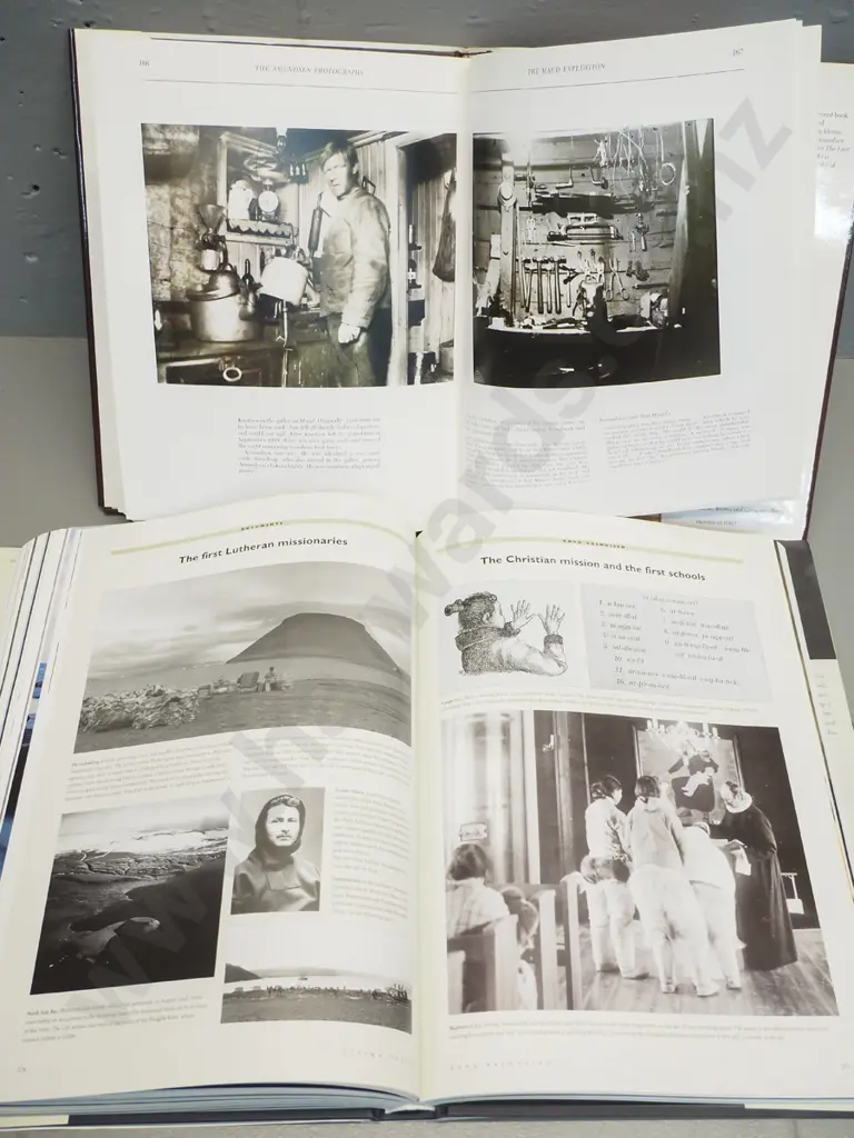 3 books on arctic life & exploration - Jean Malaurie Last Kings of Thule & Ultima Thule, The Amundsen Photographs Image 1++