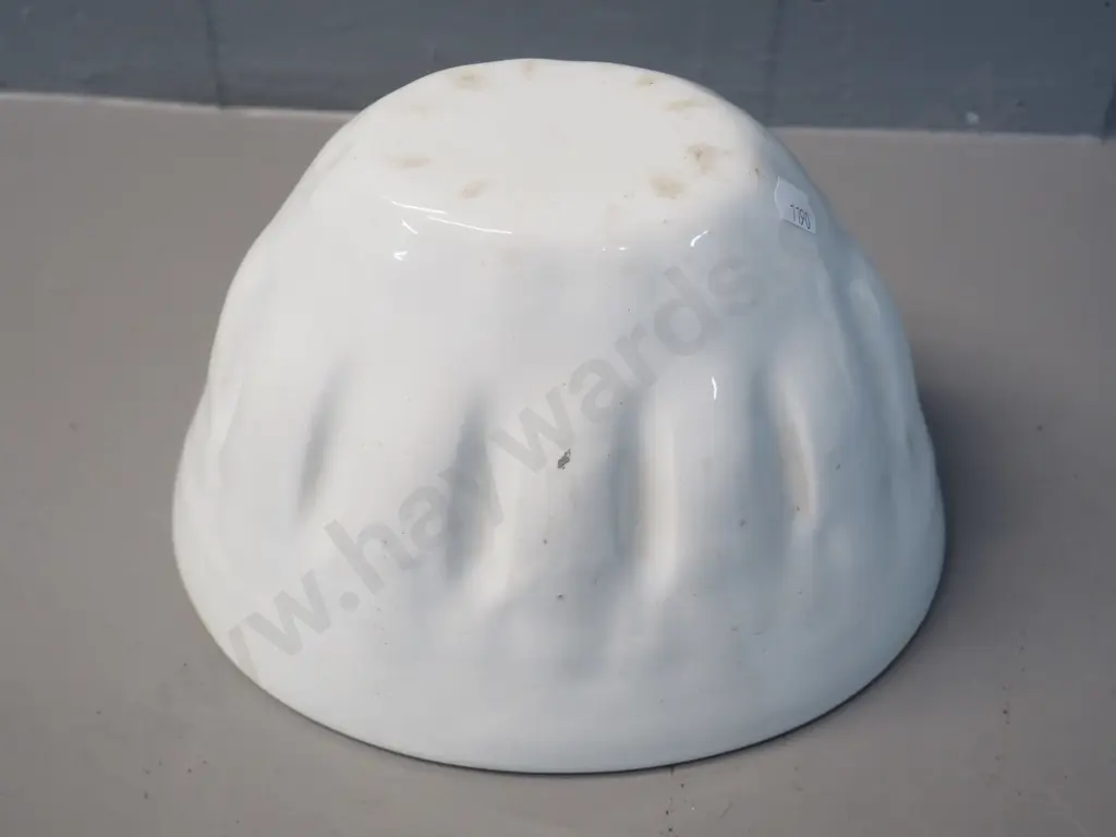 vintage porcelain jelly mould H140 L225 Image 1++