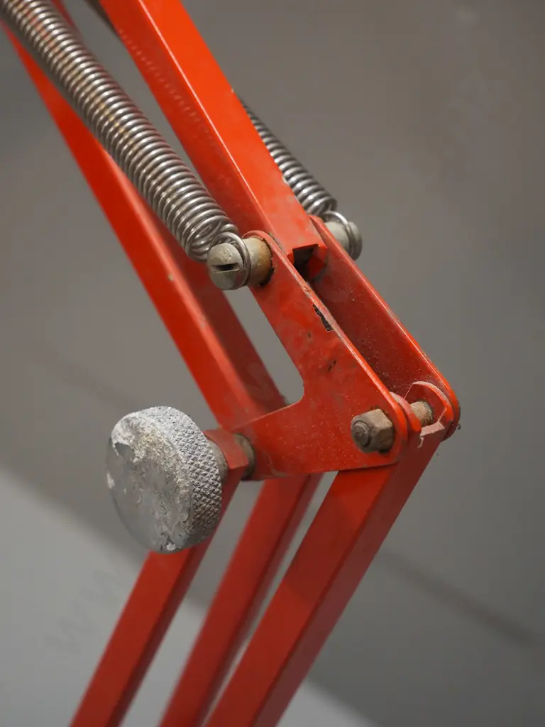 retro Gartner Engineering AKL Superlux anglepoise lamp - shade diameter 190 Image 1++