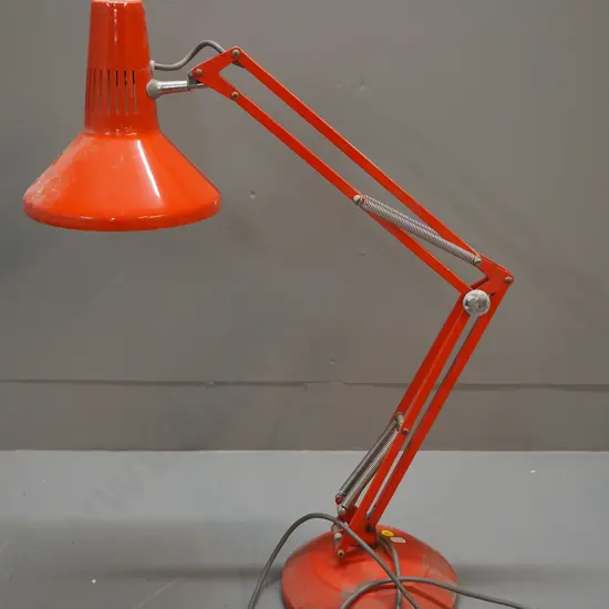 retro Gartner Engineering AKL Superlux anglepoise lamp - shade diameter 190