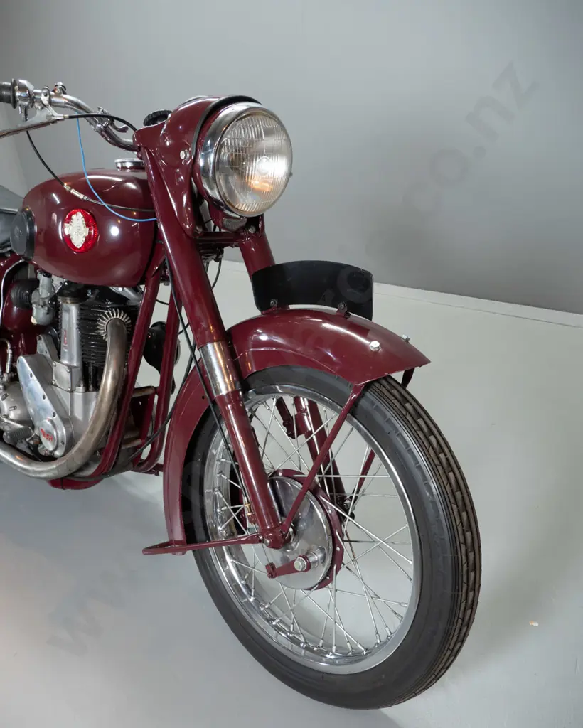 restored BSA  B31 1954 348cc motorcycle - with original registration papers, workshop manual and paint Image 1++
