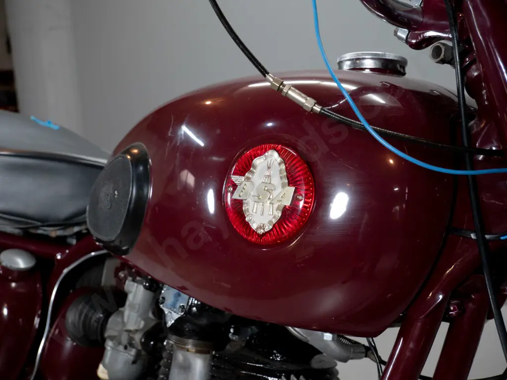 restored BSA  B31 1954 348cc motorcycle - with original registration papers, workshop manual and paint Image 1++
