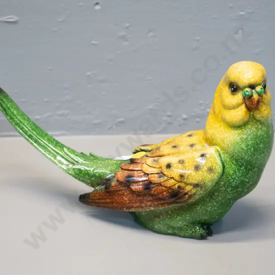 china budgie figure, no maker's marks H-150 L-270