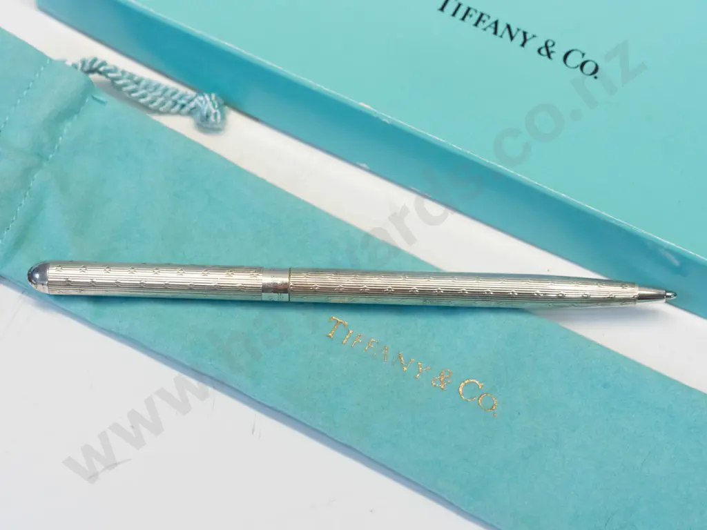 silver 'Tiffany' pen stamped  925 'Tiffany & Co ' Germany Image 1++