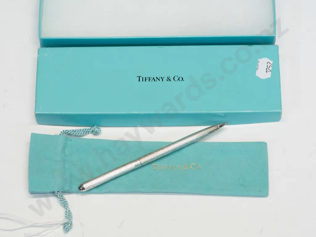silver 'Tiffany' pen stamped  925 'Tiffany & Co ' Germany Image 1++