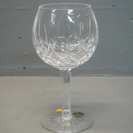 large Waterford crystal goblet H-200 D-80 at rim