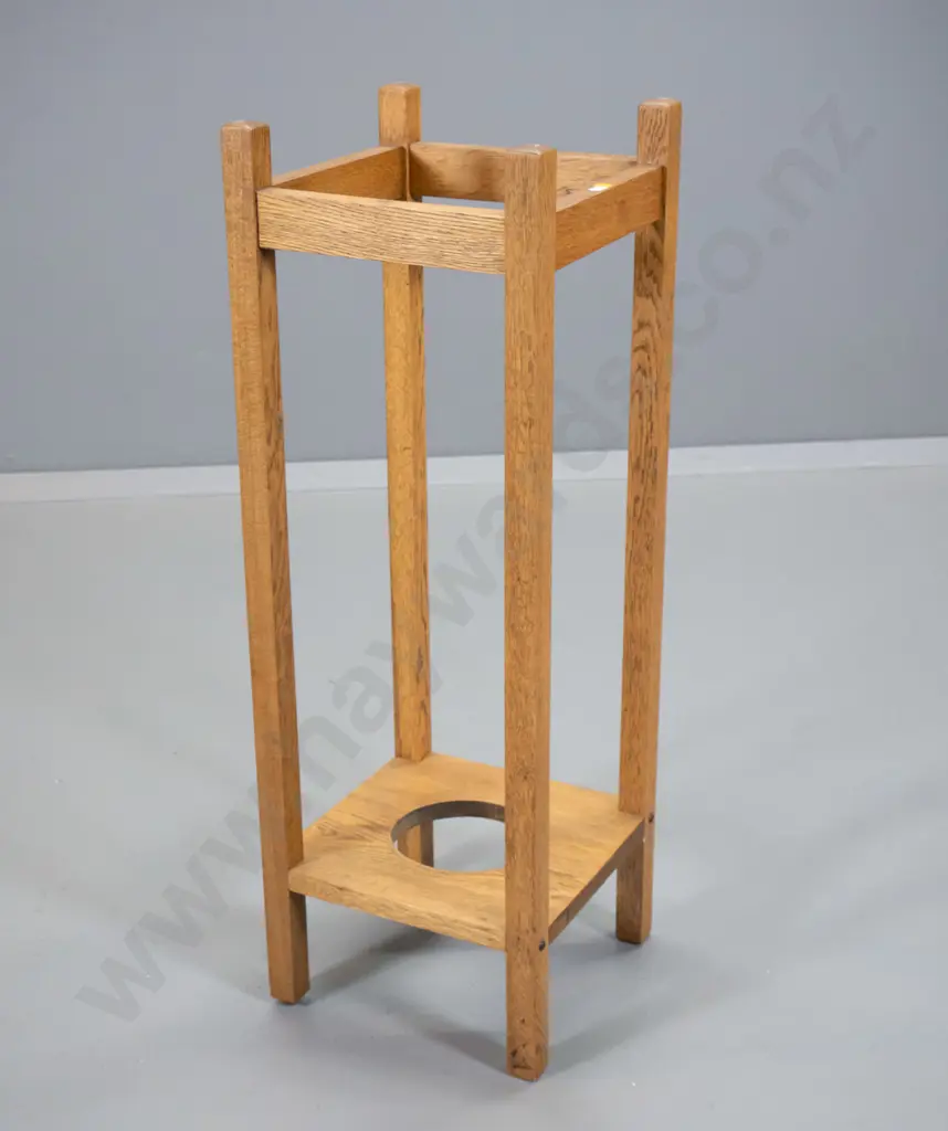 oak deco umbrella stand H-810 W-280 D-280 Image 1++