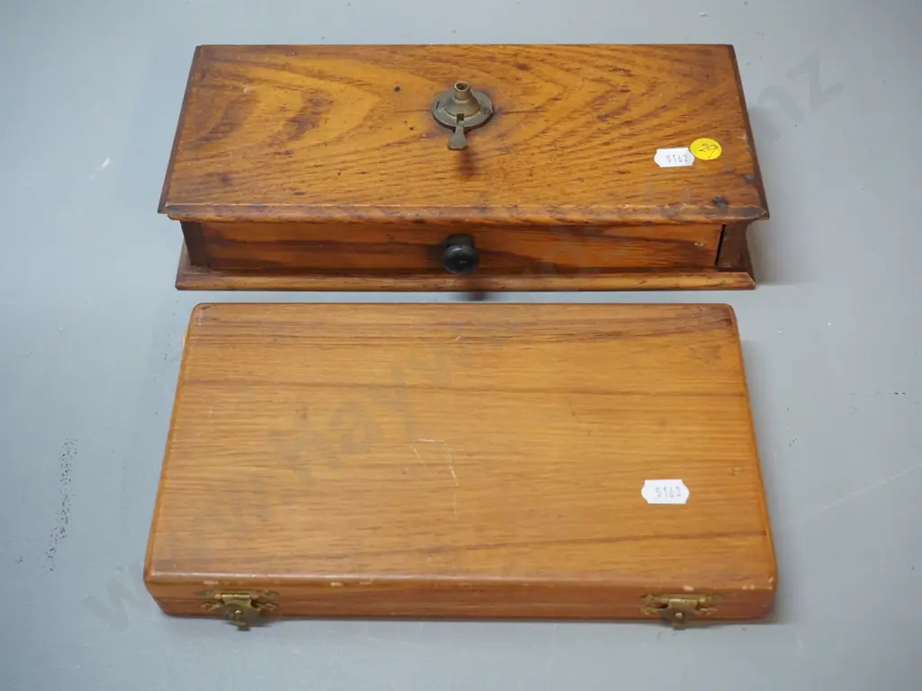 2 sets of gold scales, both needing attention - red-lined set has damage to support, other needs tightening etc. Image 1++
