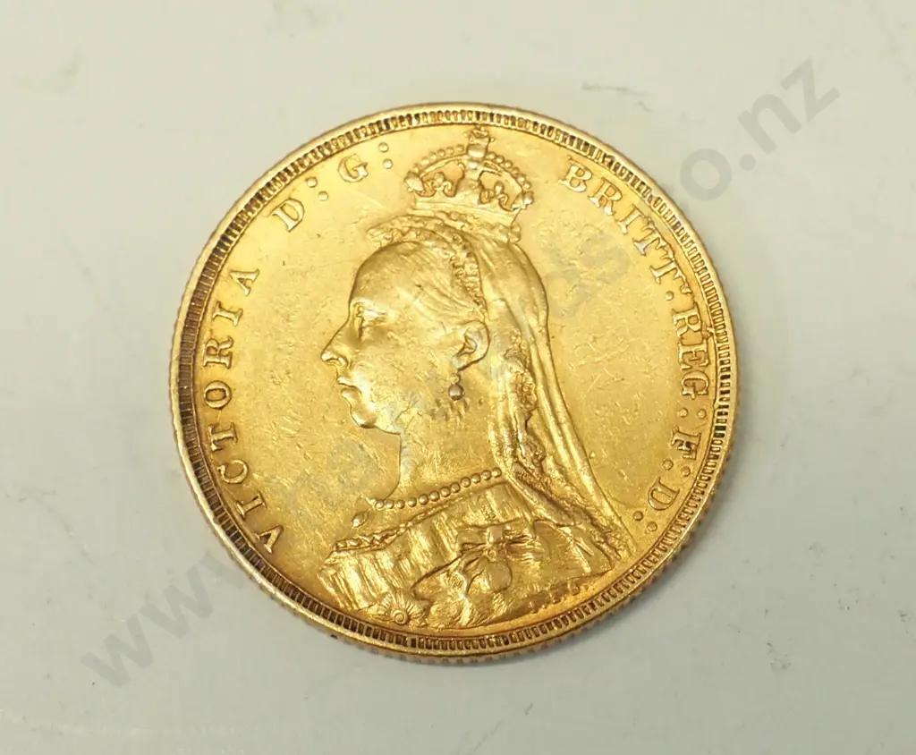 1887 full sovereign Image 1++