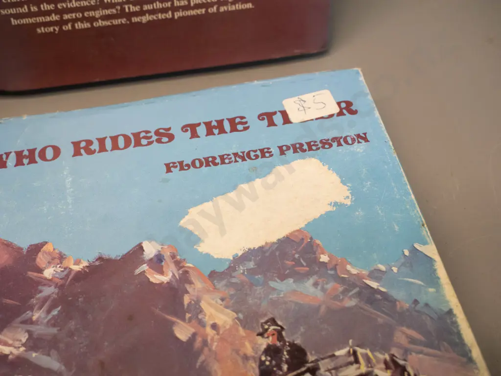 4 books - The Riddle of Richard Pearse, Campbell Island history, Who Rides the Tiger, The Advance Guard Series III Image 1++