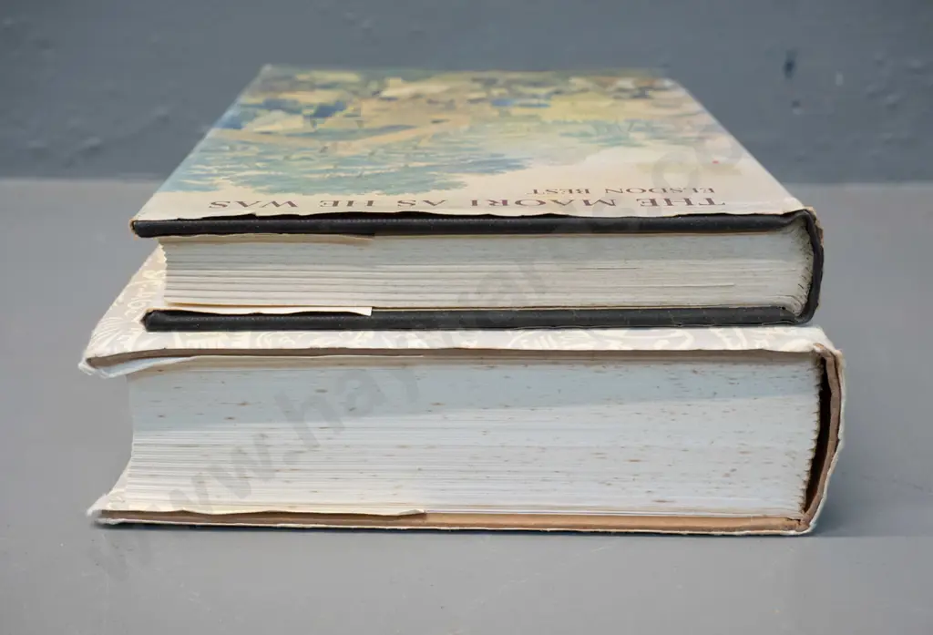 2 books - The Maori As He Was - Elston Best 1974 & The Coming of the Maori - Sir Peter Buck 1982 Image 1++