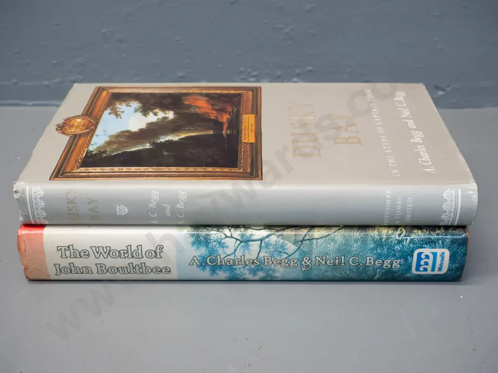 2 books by AC and NC Begg - World of the John Boultbee 1979 & Dusky Bay Revised 1968 Image 1++