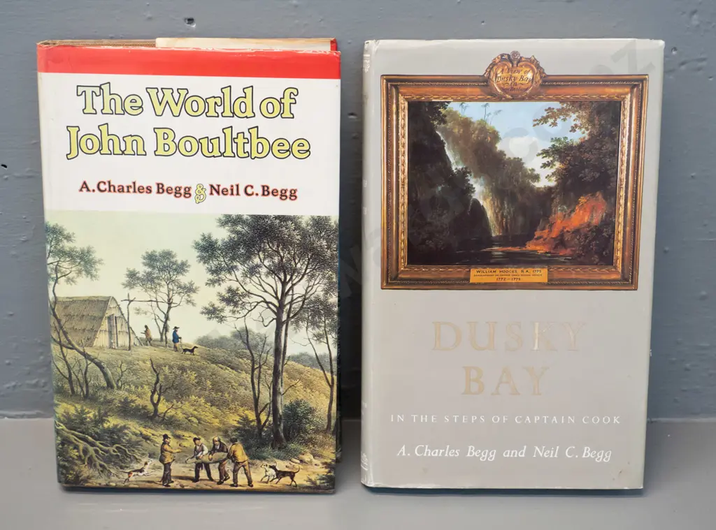 2 books by AC and NC Begg - World of the John Boultbee 1979 & Dusky Bay Revised 1968 Image 1++