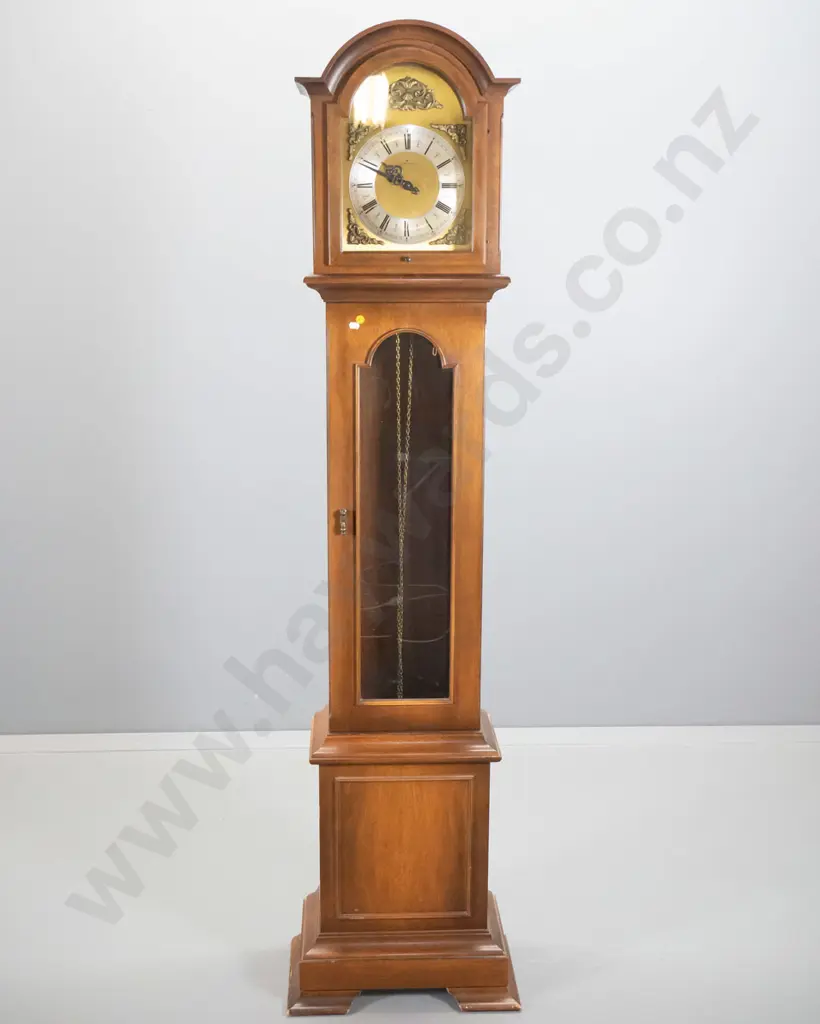 Junghans German 'grandmother' clock - mahogany case - not working H-1810 W-450 D-250 Image 1++