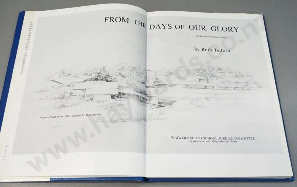 book: From the Days of Our Glory - Waiwera local history, Ruth Telford 1993 - some fading Image 1++