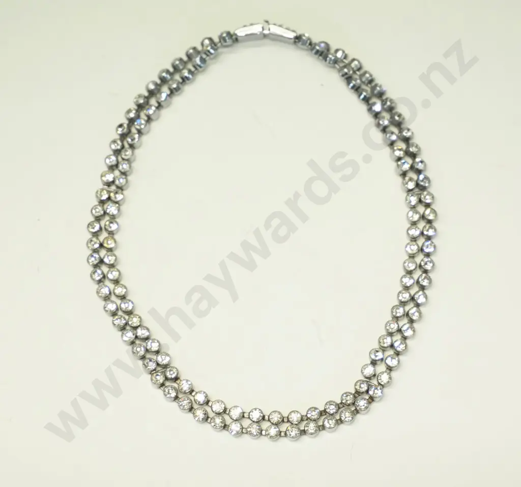 2 strand crystal necklace Image 1++