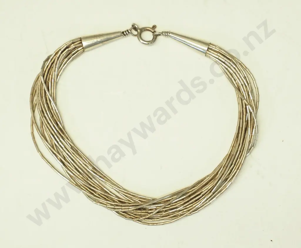 silver bracelet stamped 925 Image 1++
