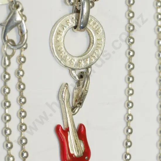 Thomas Sabo guitar charm necklace stamped 925