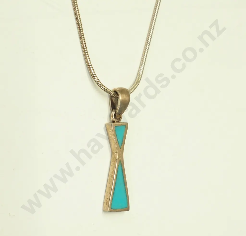 silver neckllace stamped 925 Image 1++