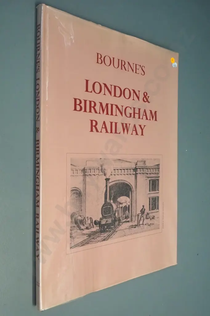 large David & Charles 1970 facsimile reprint of John Bourne's 1839 London & Birmingham Railway folio - musty smell Image 1++