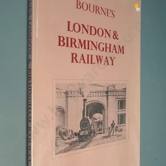 large David & Charles 1970 facsimile reprint of John Bourne's 1839 London & Birmingham Railway folio - musty smell