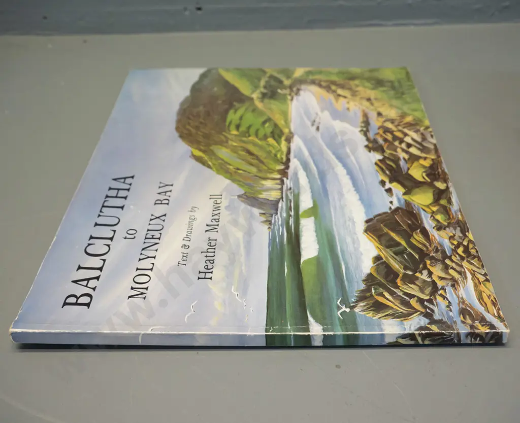 4 books - Balclutha and Makarewa local histories, some fading to dust cover of one Image 1++