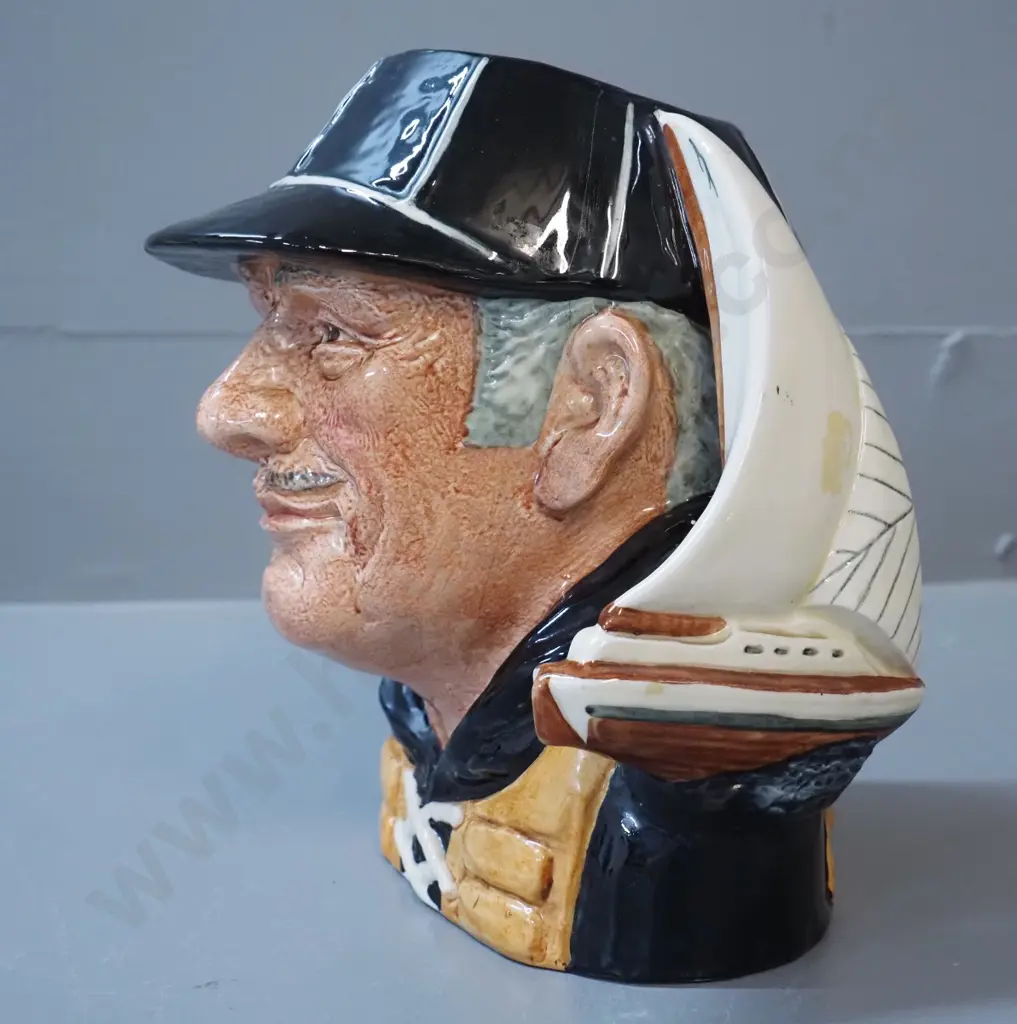 large Royal Doulton 'Yachstman' character jug H-200 W-170 Image 1++