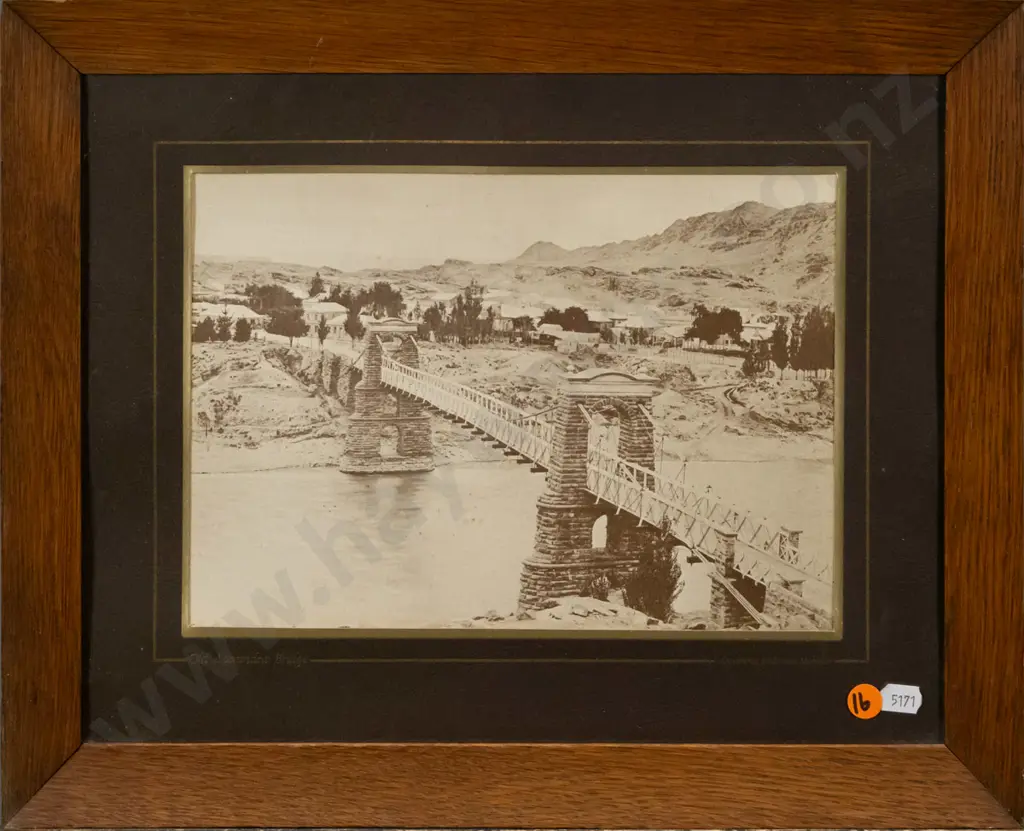 framed print - Old Alexandra Bridge H-180 W-250 Image 1++