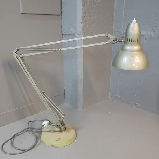Superlux Auckland anglepoise lamp - has some wear and discolouration - shade D-170